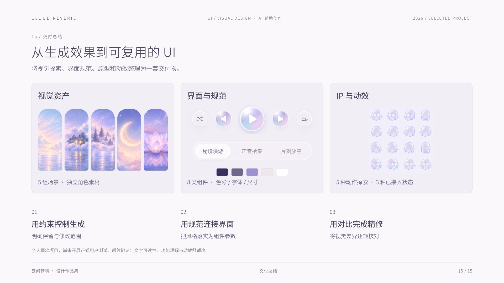 云间梦境:从生成效果到可复用的 UI